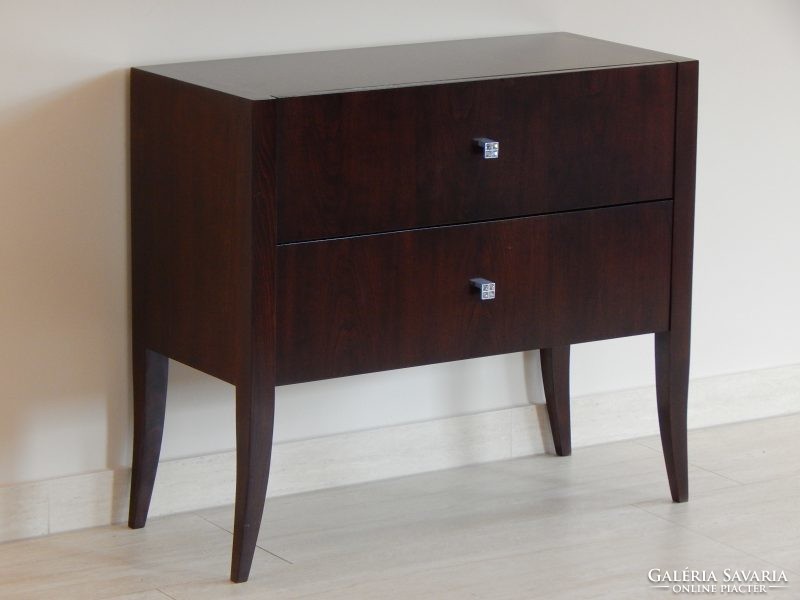 Art deco two-drawer chest of drawers [h-21]