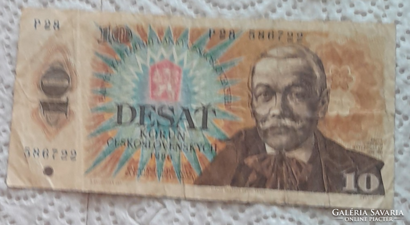 Czechoslovakia 10 crowns (banknote-1986)