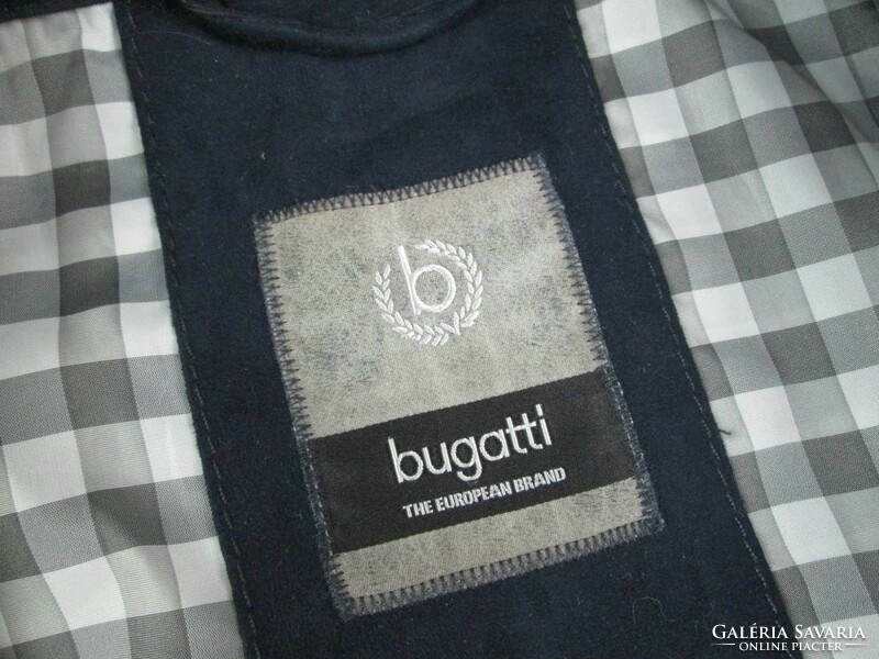 Original Bugatti (2xl) graphite gray elegant men's transitional jacket
