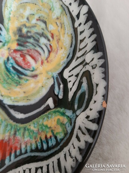 Nice retro Hungarian marked ceramic bowl