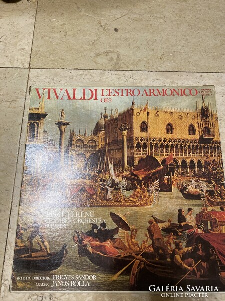Vivaldi album, 3db-os bakelit lemez