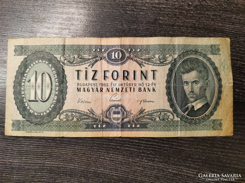 10 Forint 1962 VF