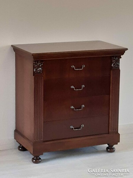 Neo-Renaissance 4-drawer chest of drawers [h-23]