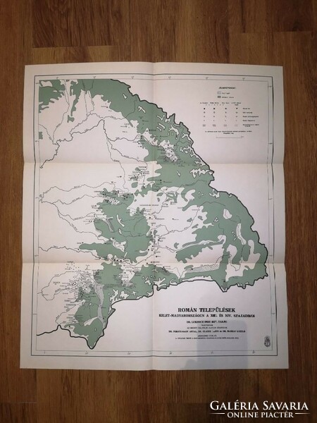 Tiltólistás! ERDÉLY DEÉR JÓZSEF szerk 1940 MAGYAR TÖRTÉNELMI TÁRSULAT 4  nagy kivehető térképpel!!!