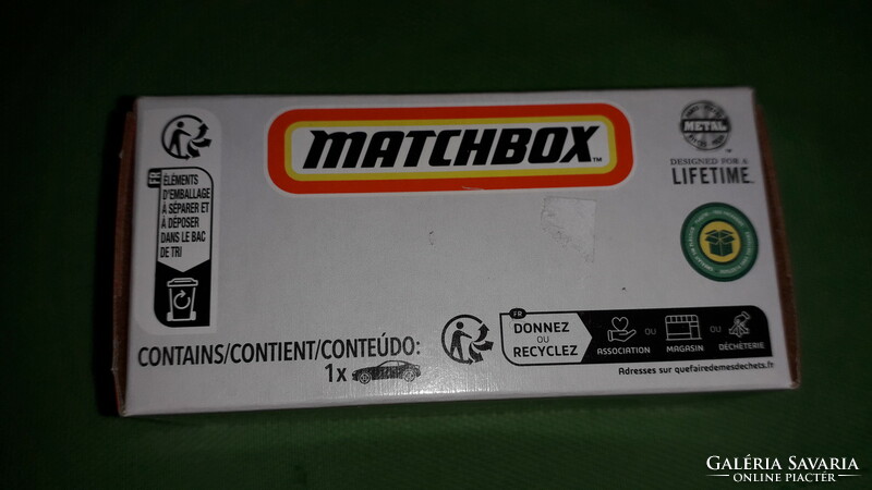 MATCHBOX - MATTEL -MBX FIELD CAR -70 ÉVES ÉVFORDULÓS bontatlan dobozával fém kisautó a képek szerint