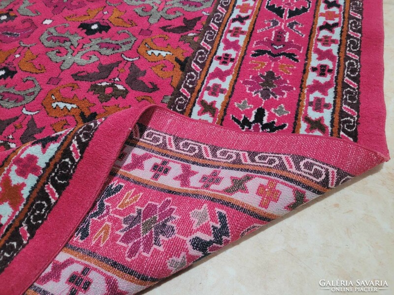 Original Caucasian Azeri Hand Knotted 170x200 Wool Persian Rug ff58