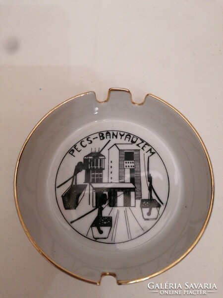 Zsolnay porcelain ashtray Pécs - mine