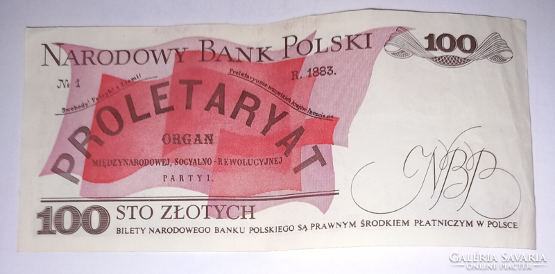 Polish zloty (100/1986 banknote-)