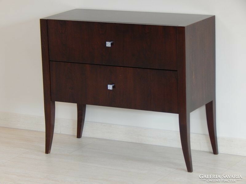 Art deco two-drawer chest of drawers [h-21]