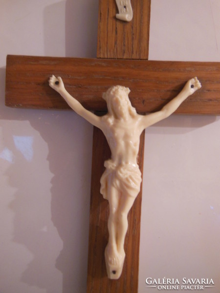 Crucifix - 32 x 16 cm - old - Austrian - perfect