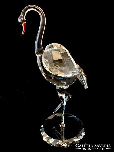 Large crystal stork