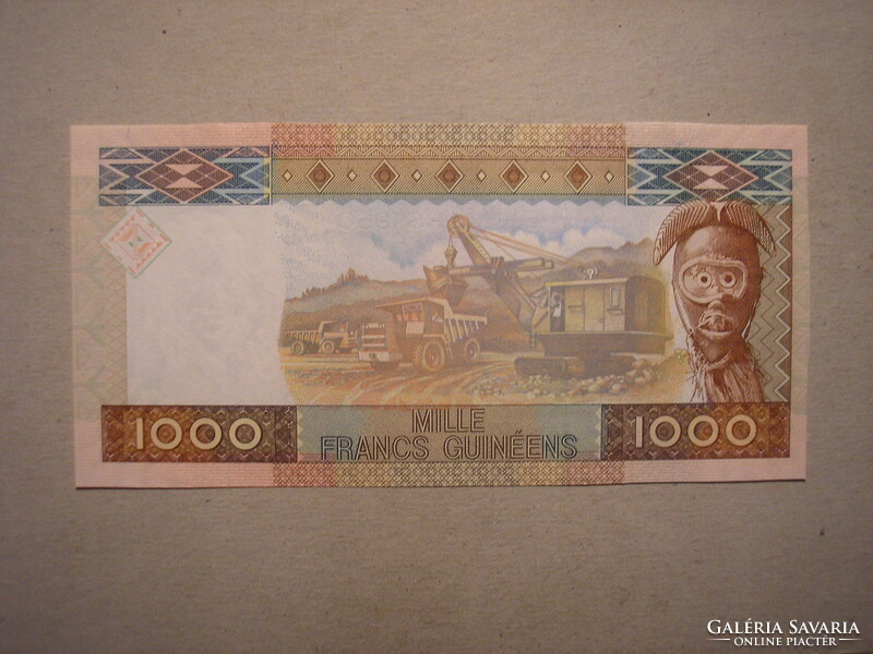Guinea-1000 franc jubilee issue 2010 unc
