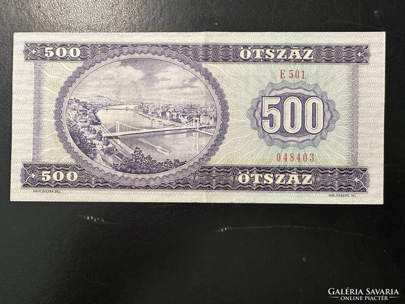 500 forint 1990.  EF!!   GYÖNYÖRŰ!!