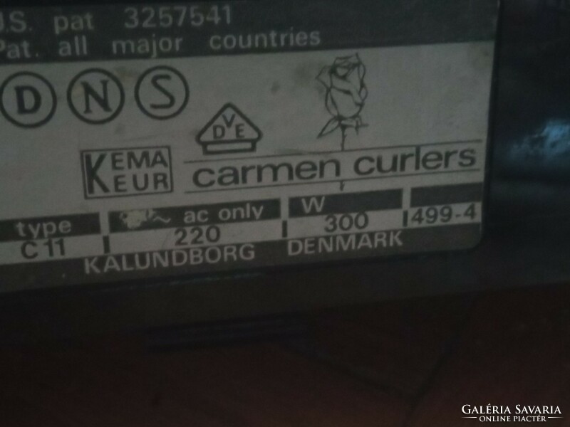Carmen 11 működő retró dán hajcsavaró szett