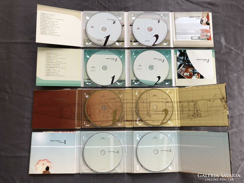 Wave music double disc cd compilation (6,8,10,11,)