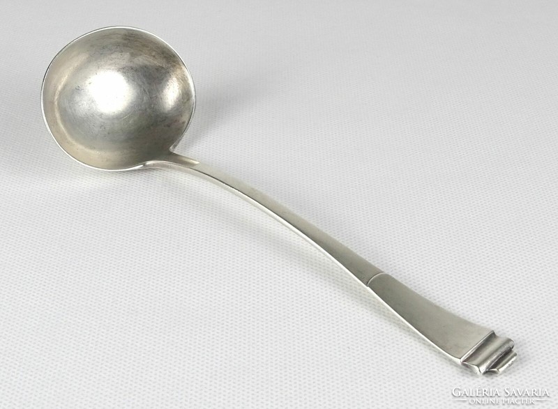 1L970 antique small silver ladle 63g
