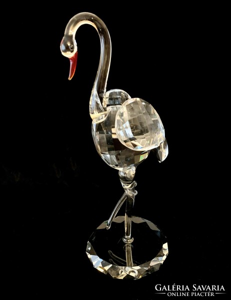 Large crystal stork