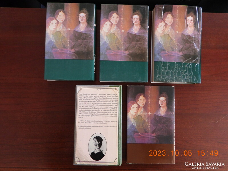 Anne bronte volumes for sale