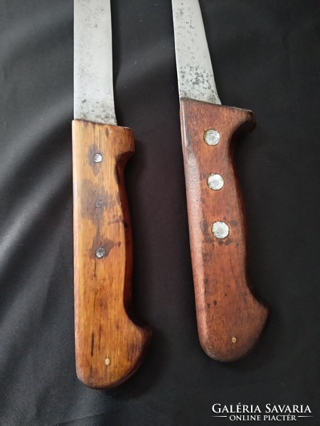 Wooden kitchen knife