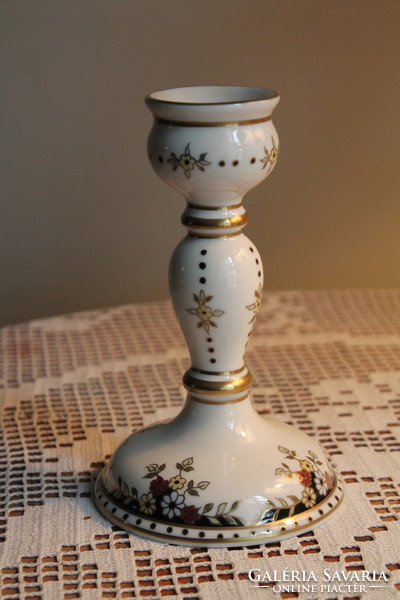Zsolnay multi-flower candle holder