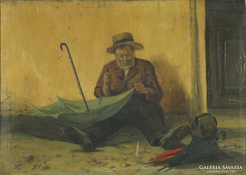 Ferenc Vasvári pilfer: the umbrella repairman 1907