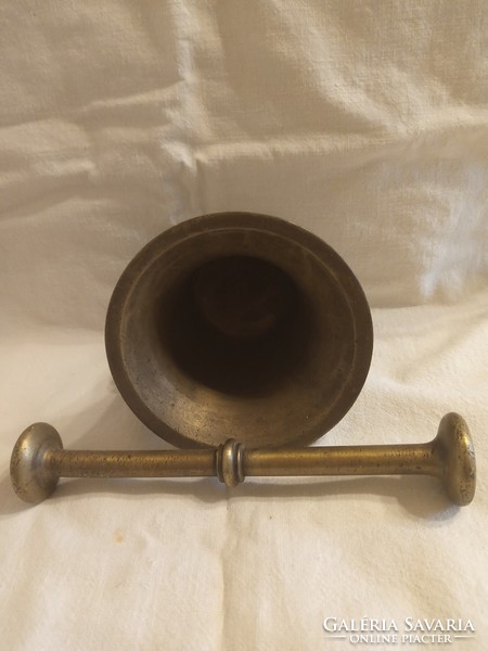 Copper mortar and pestle