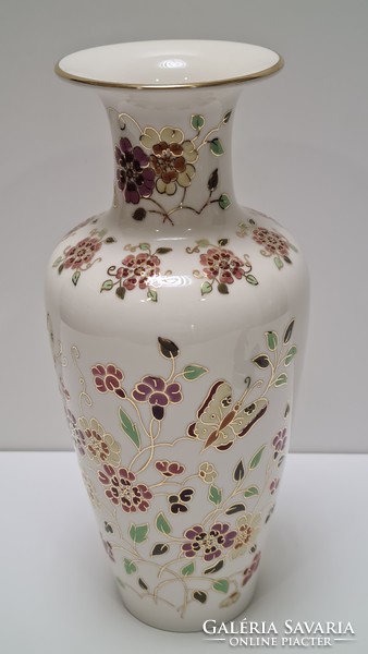 Zsolnay butterfly vase 27 cm #1580
