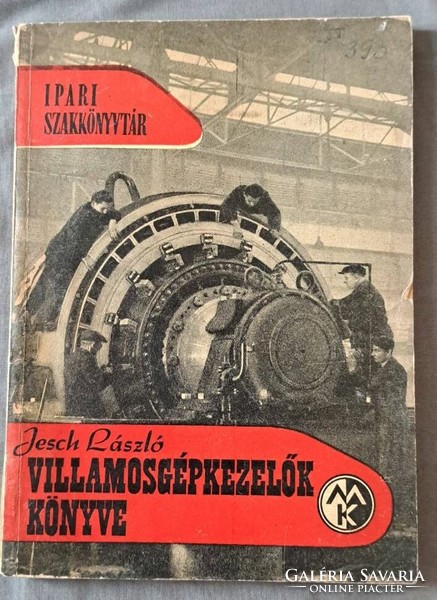 The book of electrical operators László Jesch technical book publisher, 1961