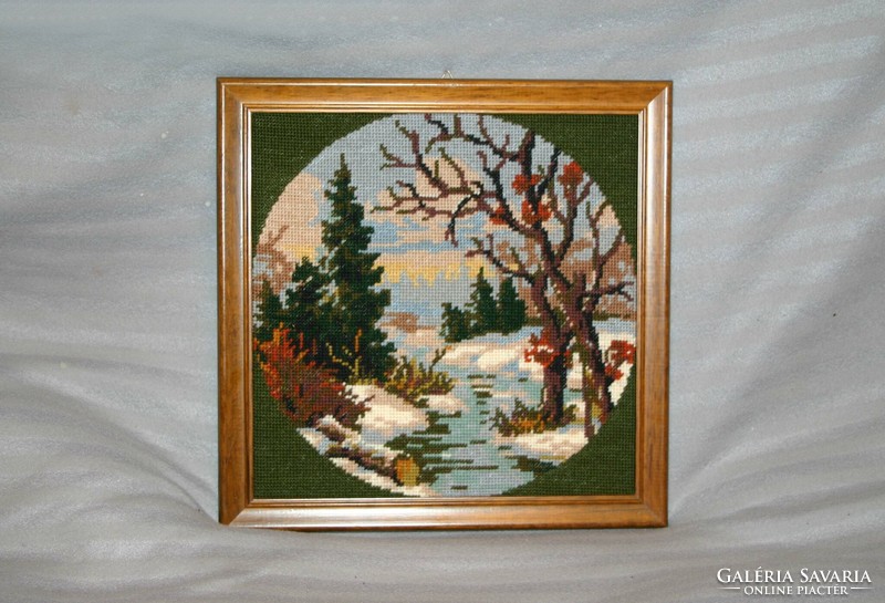 4 tapestries, spring, summer, autumn, winter, only in one