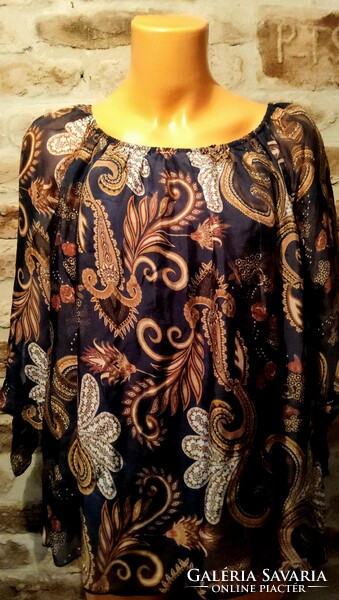 Italian women's silk blouse/top