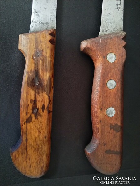 Wooden kitchen knife