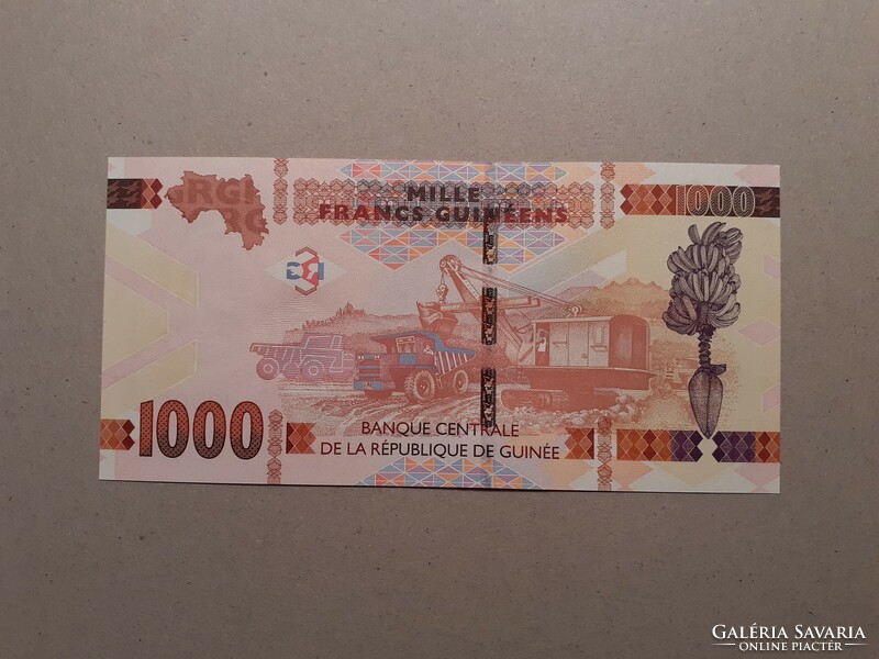 Guinea-1000 francs 2015 oz
