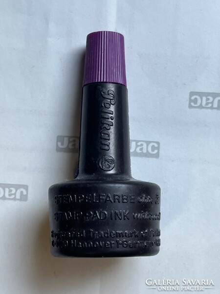 Pelikan seal seal ink ink bottle. With purple paint !! Flawless!!!