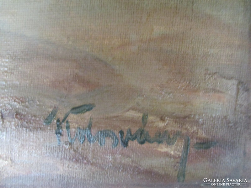 New discount! Three signed oil paintings by Endre of Cluj-Napoca in a package!