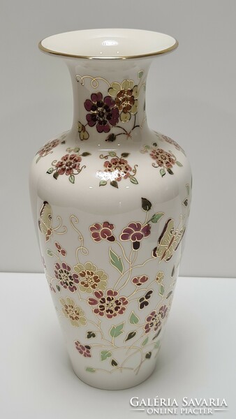 Zsolnay Pillangós  váza 27 cm #1580