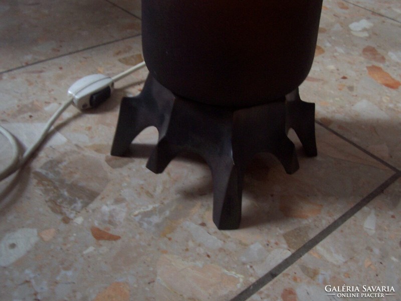 Retro bronze floor lamp (priest Zoltán)