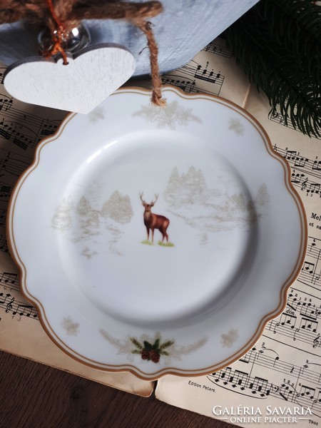 Deer mug with plate