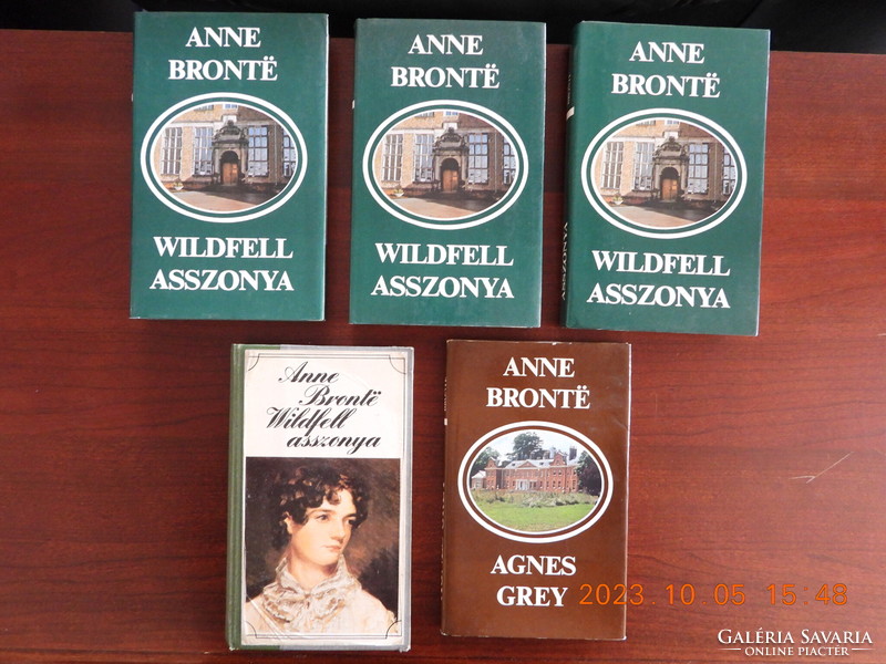Anne Bronte kötetetek eladók