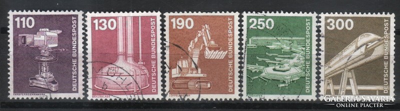 Bundes 5110 Mi 1134-1138      6,00 Euró