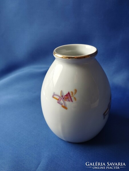 Old Zsolnay vase with shield seal