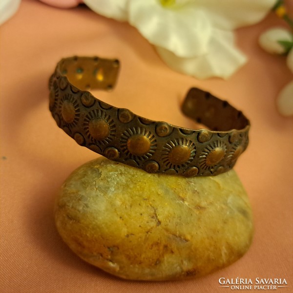 Craftsman bronze bracelet, 1 cm