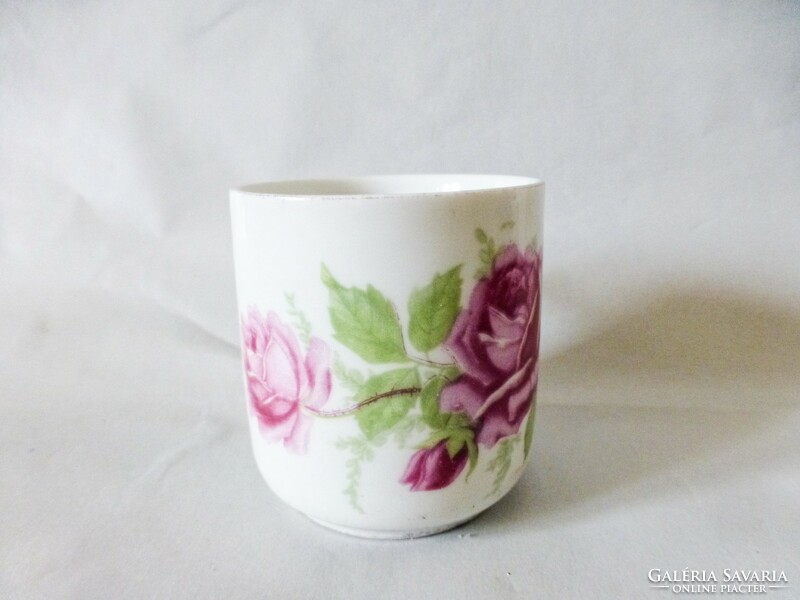 Zsolnay antique mini rose mug