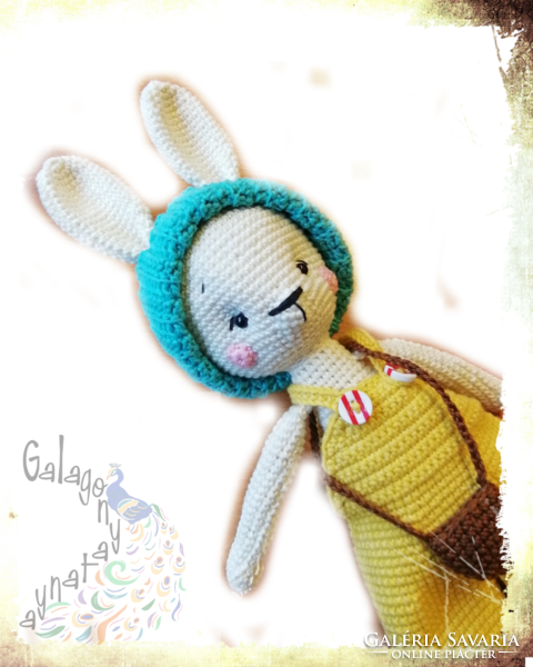 Ella bella - crocheted amigurumi bunny