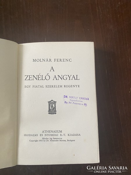 Molnár Ferenc: A ​zenélő angyal