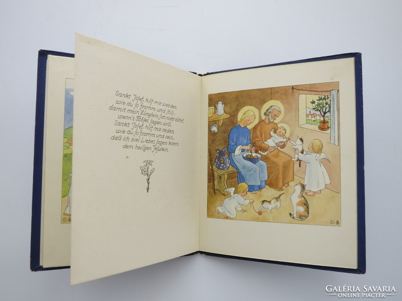 Ida bohatta: ein tag in bethlehem - antique Christmas picture book in German from 1936