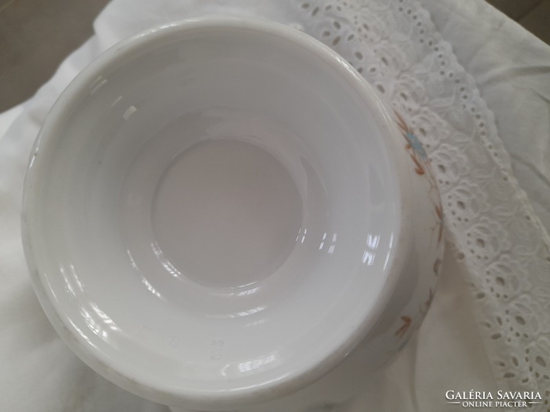 Old thick-walled soup bowl