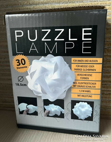 Creative puzzle lamp
