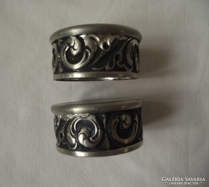 Metal candle holder 2pcs (norsk pewter numbered)