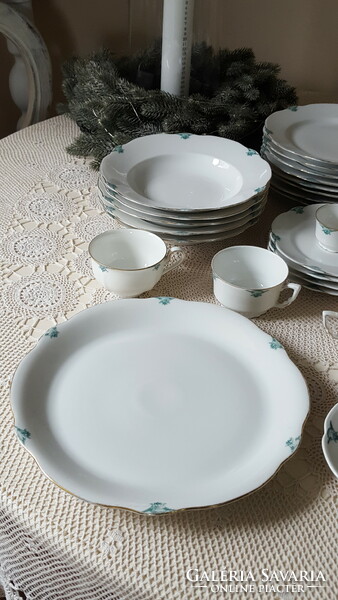 A rare, Zsolnay incomplete dinner set