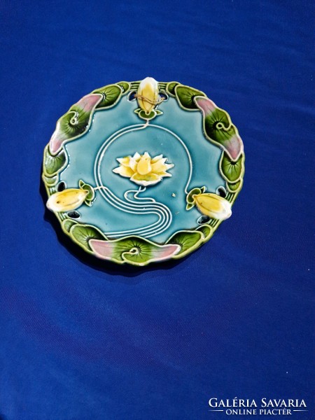 Art Nouveau decorative plate from Körmöcbánya